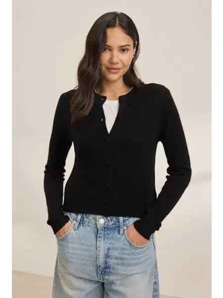 Velvet Sweater Velvet with Cleo Wade - Chrichet Sweater in Black