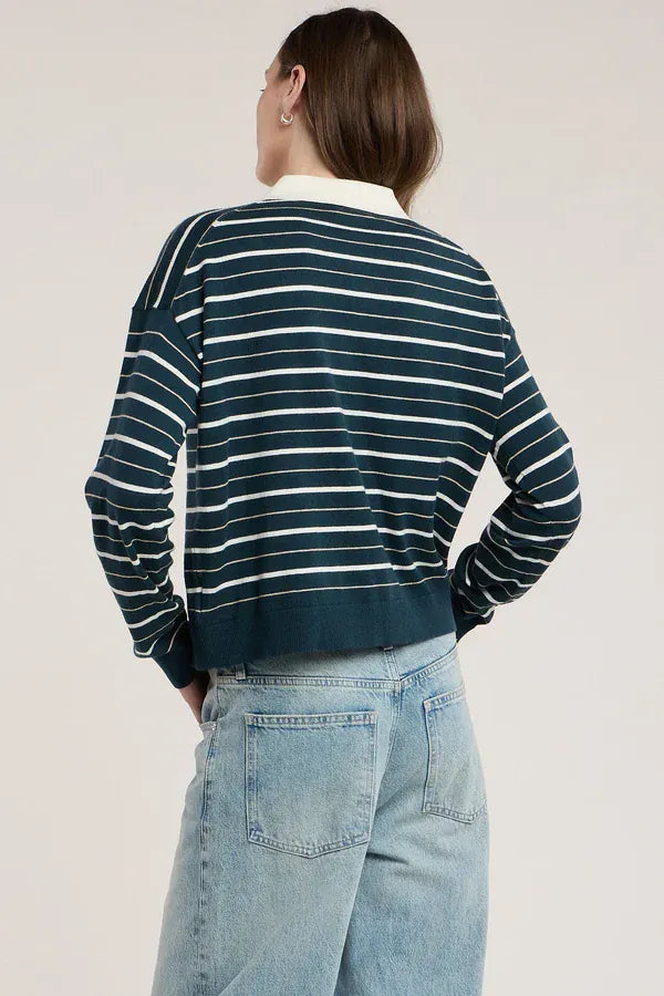 Velvet sweaters Velvet - Kaelin Polo Sweater in multi