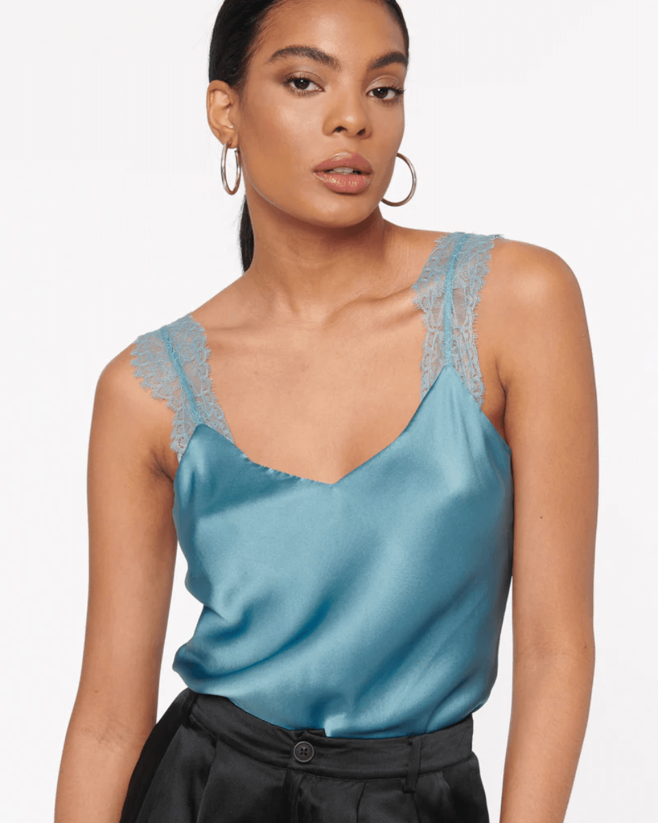 ON SALE CAMI NYC - Marlo Cami in Marine - women's camisole – Basicality
