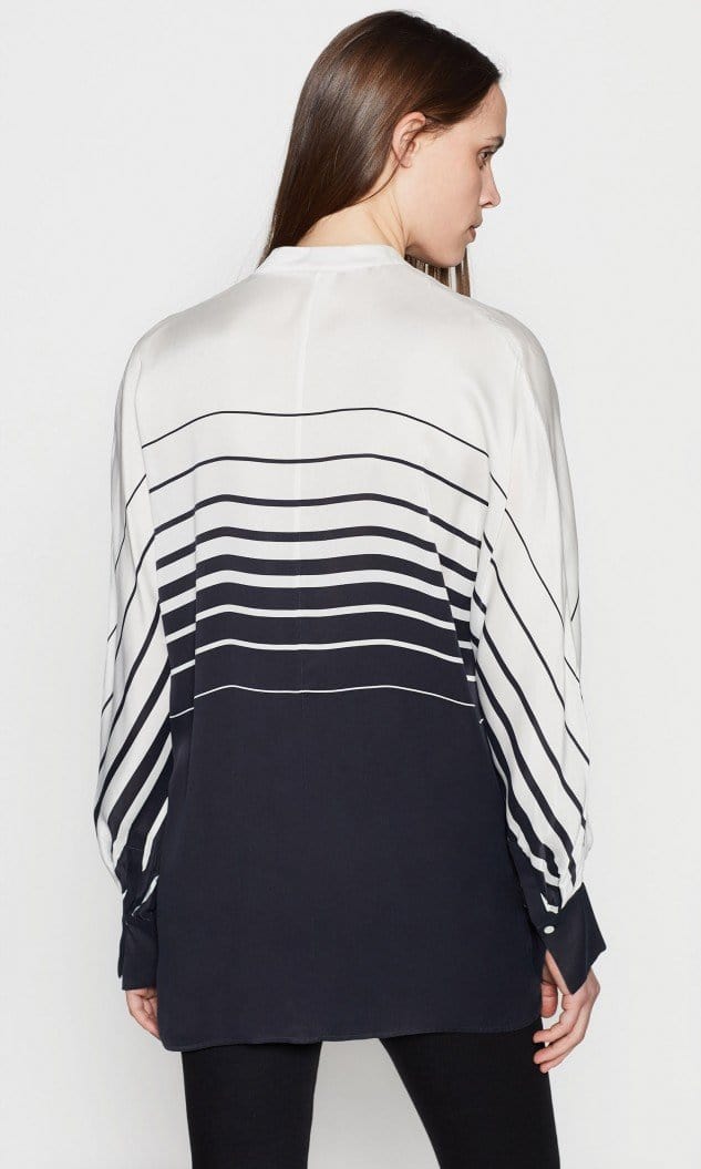 Equipment Sedaine Shirt in Nature White/ Eclipse