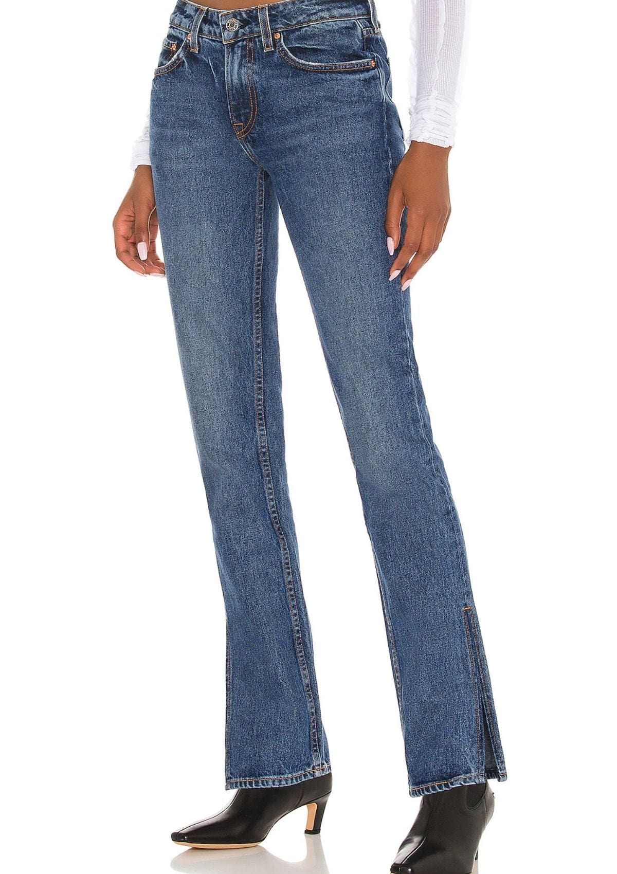 Hailey Low Rise Slim Boot East Village GRLFRND | Basicality