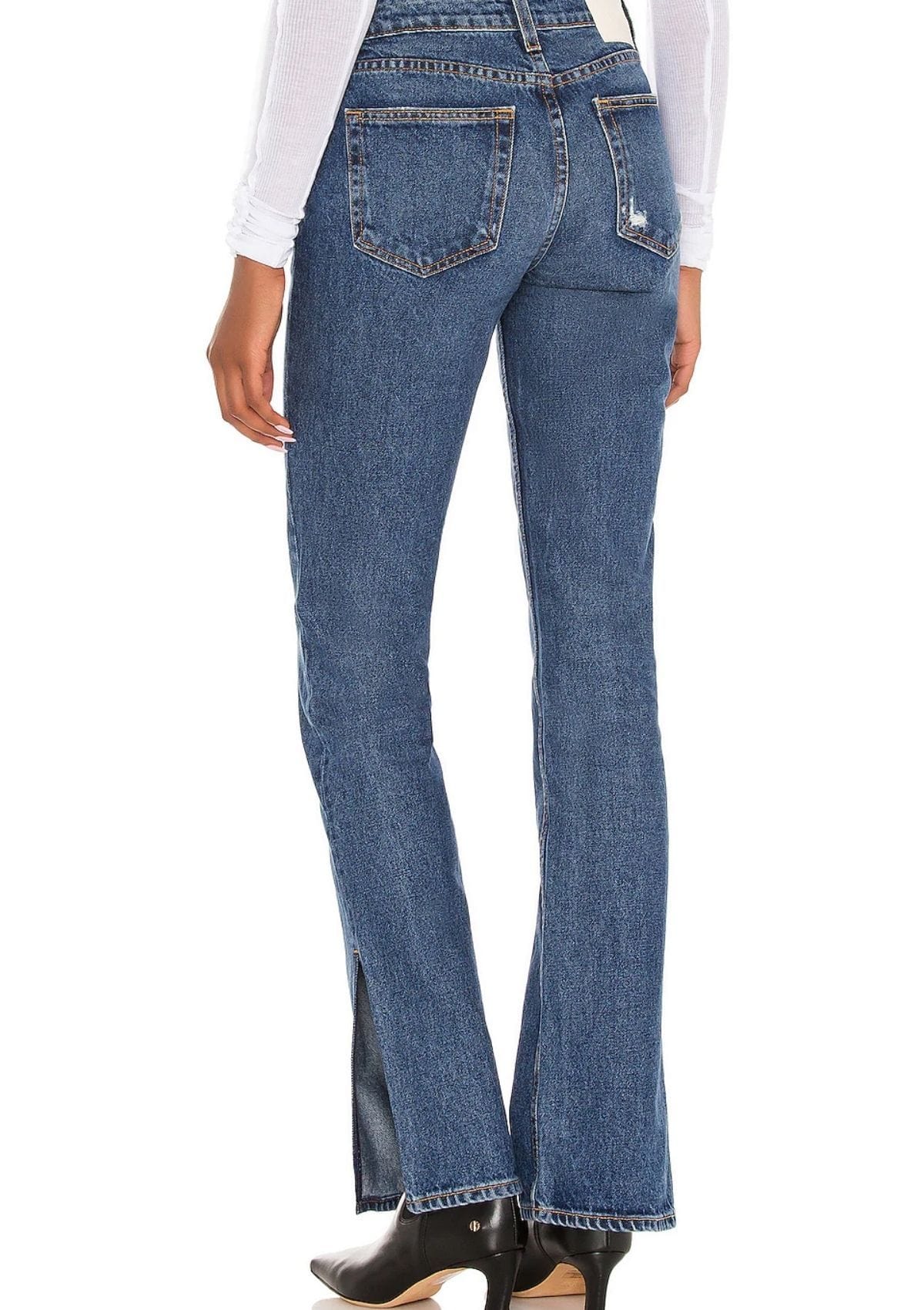 Hailey Low Rise Slim Boot East Village GRLFRND | Basicality