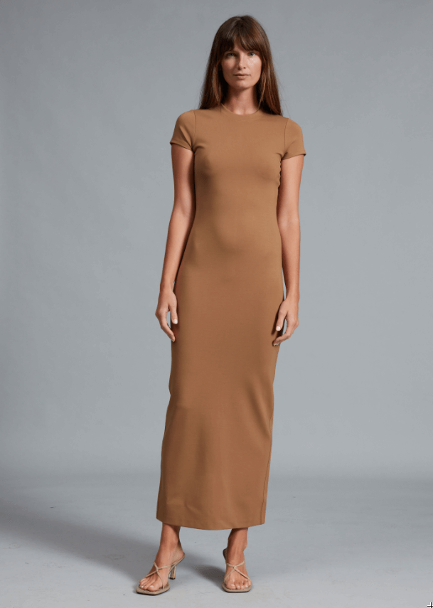 Rag & Bone Dresses Rag & Bone - Irina Ponte Maxi dress in Khaki