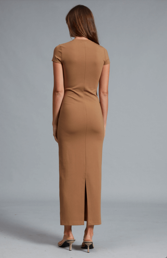 Rag & Bone Dresses Rag & Bone - Irina Ponte Maxi dress in Khaki