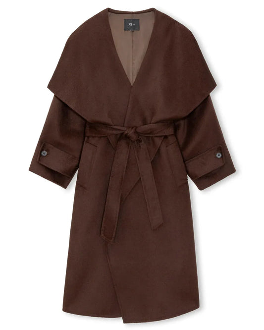 Rails - Celeste coat in chocolate