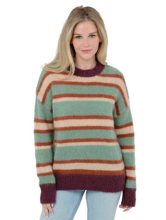 27 Miles Malibu Sweaters 27 Miles - Coen Sweater in Pinot