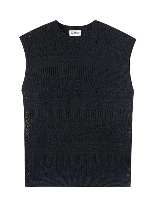 27 Miles Malibu Sweaters 27 Miles - Rhys Sweater in Black