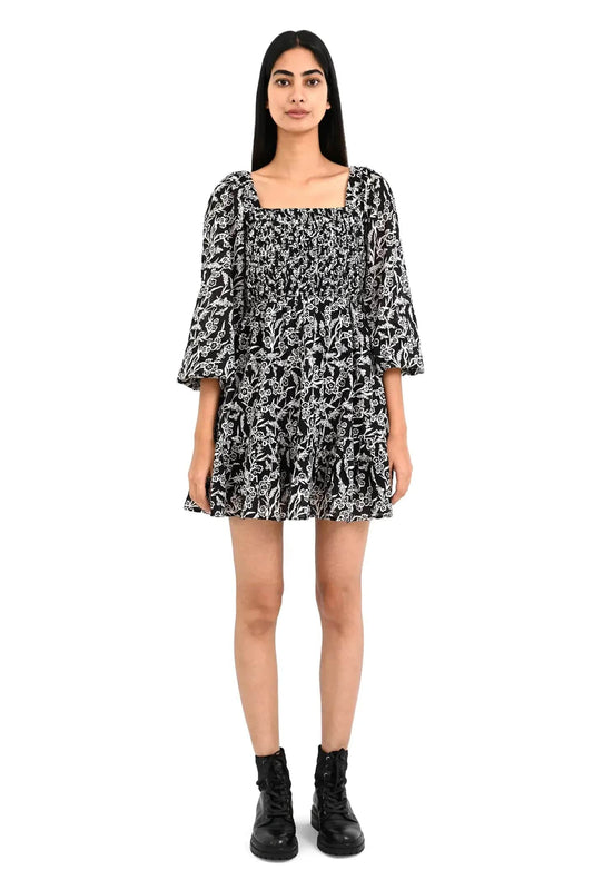 Banjanan Dresses Banjanan - Heron dress in Bumble Black