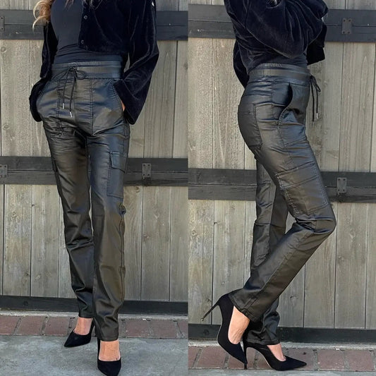 Bevy Flog Pants Bevy Flog - Ali Pant in Black Vegan