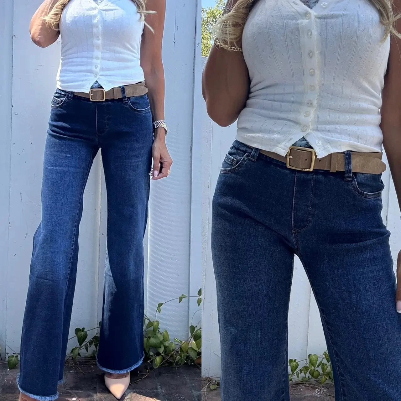 Bevy Flog Pants Bevy Flog - Amanda M denim Pant