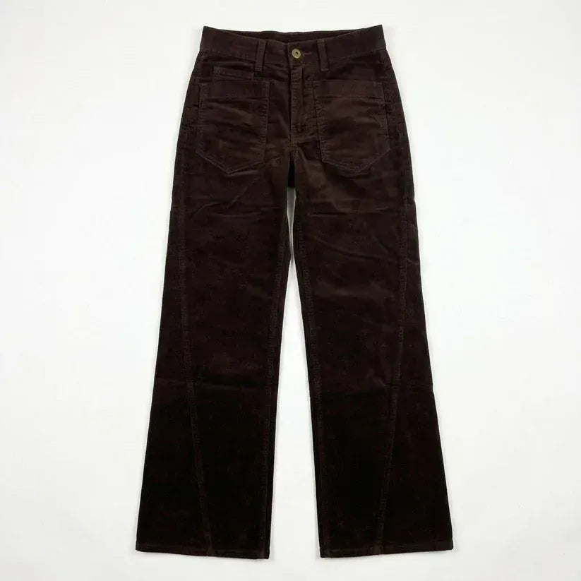 Bevy Flog Pants Bevy Flog - Bailey pant in espresso velvet cord
