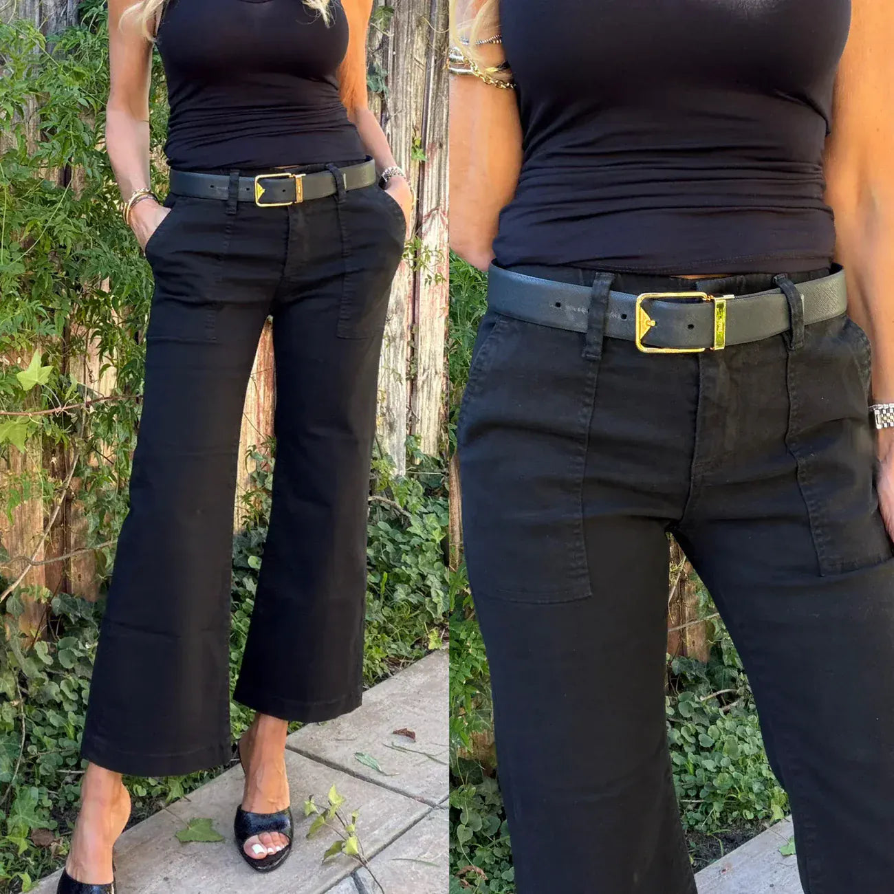 Bevy Flog Pants Bevy Flog - Eden Pant in black