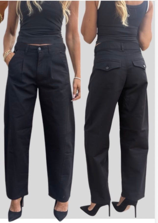 Bevy Flog Pants Bevy Flog - Tifani Pant in black