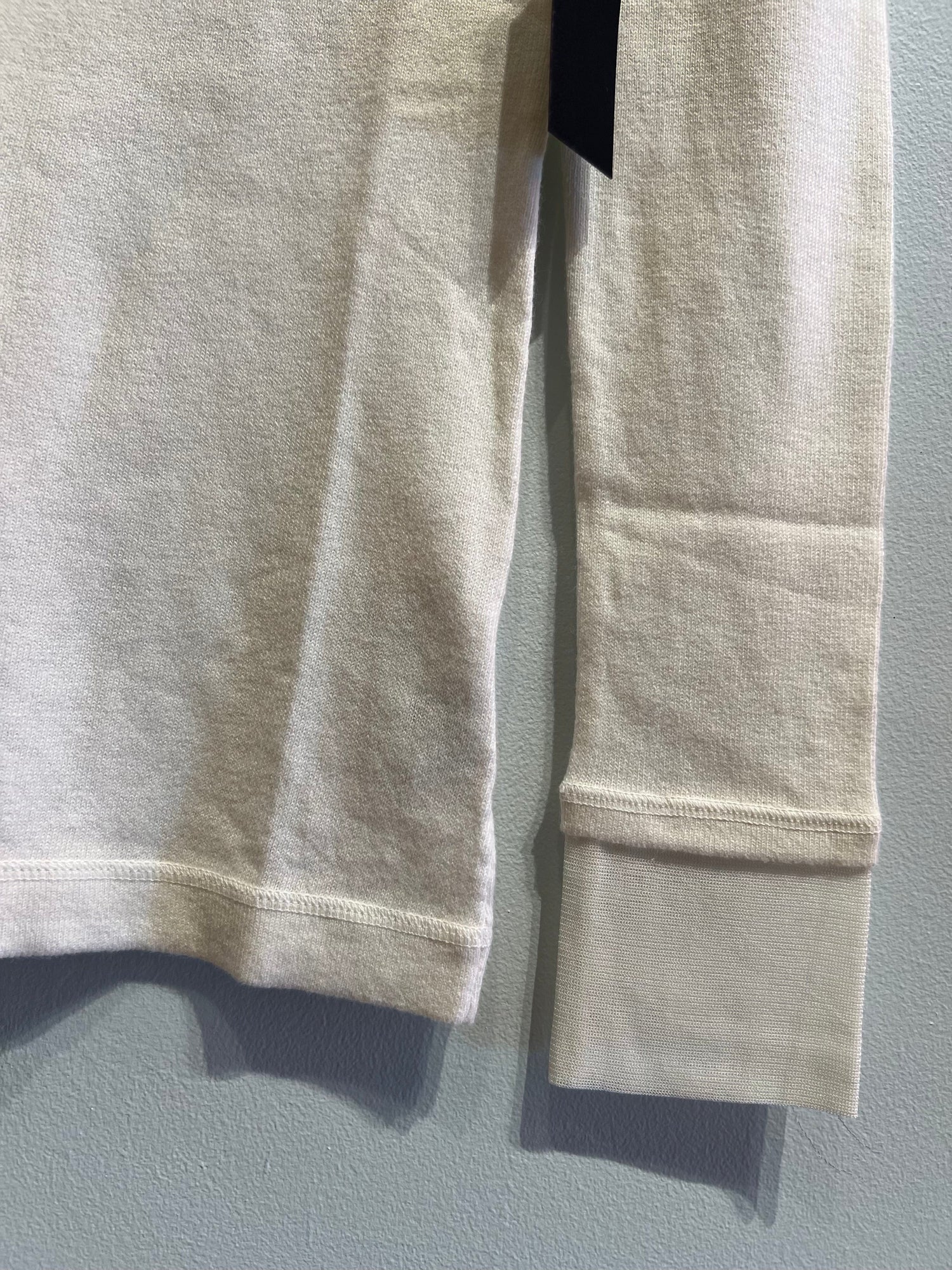 Brazeau Tricot Sweaters Brazeau Tricot - L/S Cotton Cashmere shirt in Pearl
