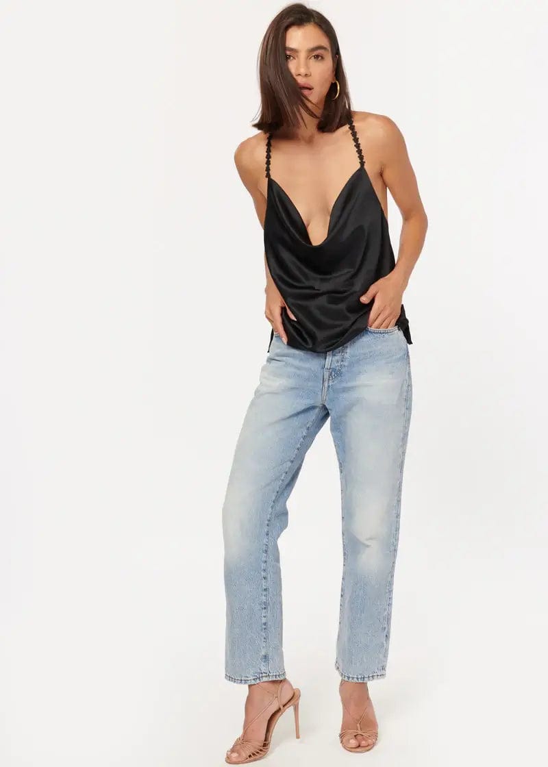 CAMI NYC Camis S CAMI NYC - Floris Cami in Black