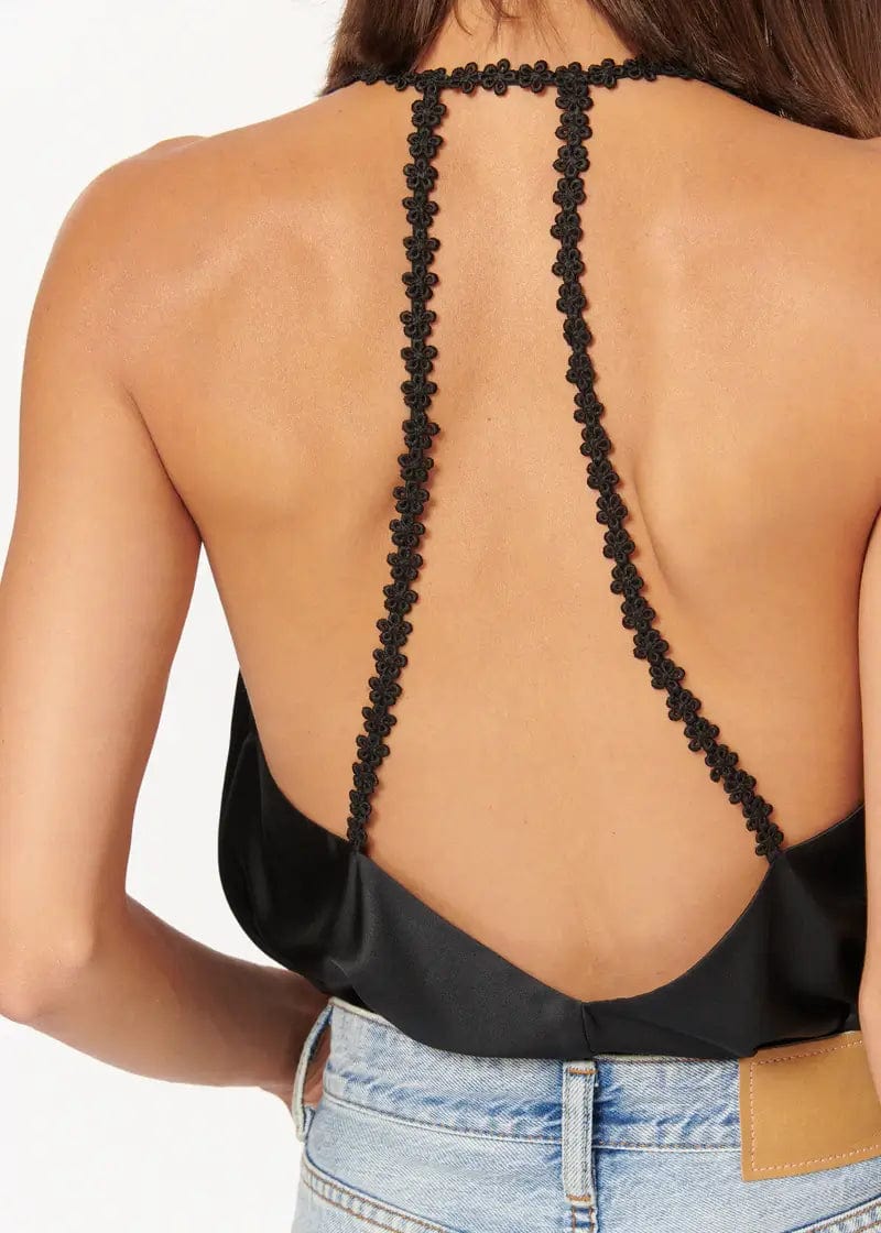 CAMI NYC Camis S CAMI NYC - Floris Cami in Black
