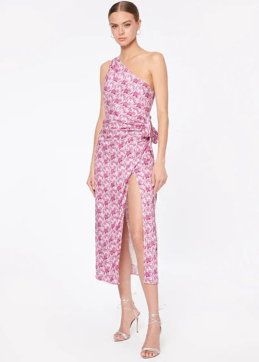 CAMI NYC dresses 2 CAMI NYC - Nanu dress in Pansy Paisley Pink