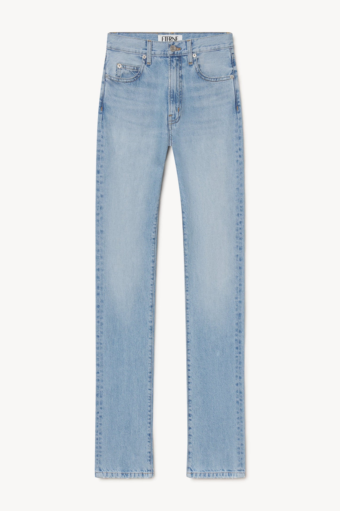 Eterne Jeans Eterne - Chloe straight jean in light indigo