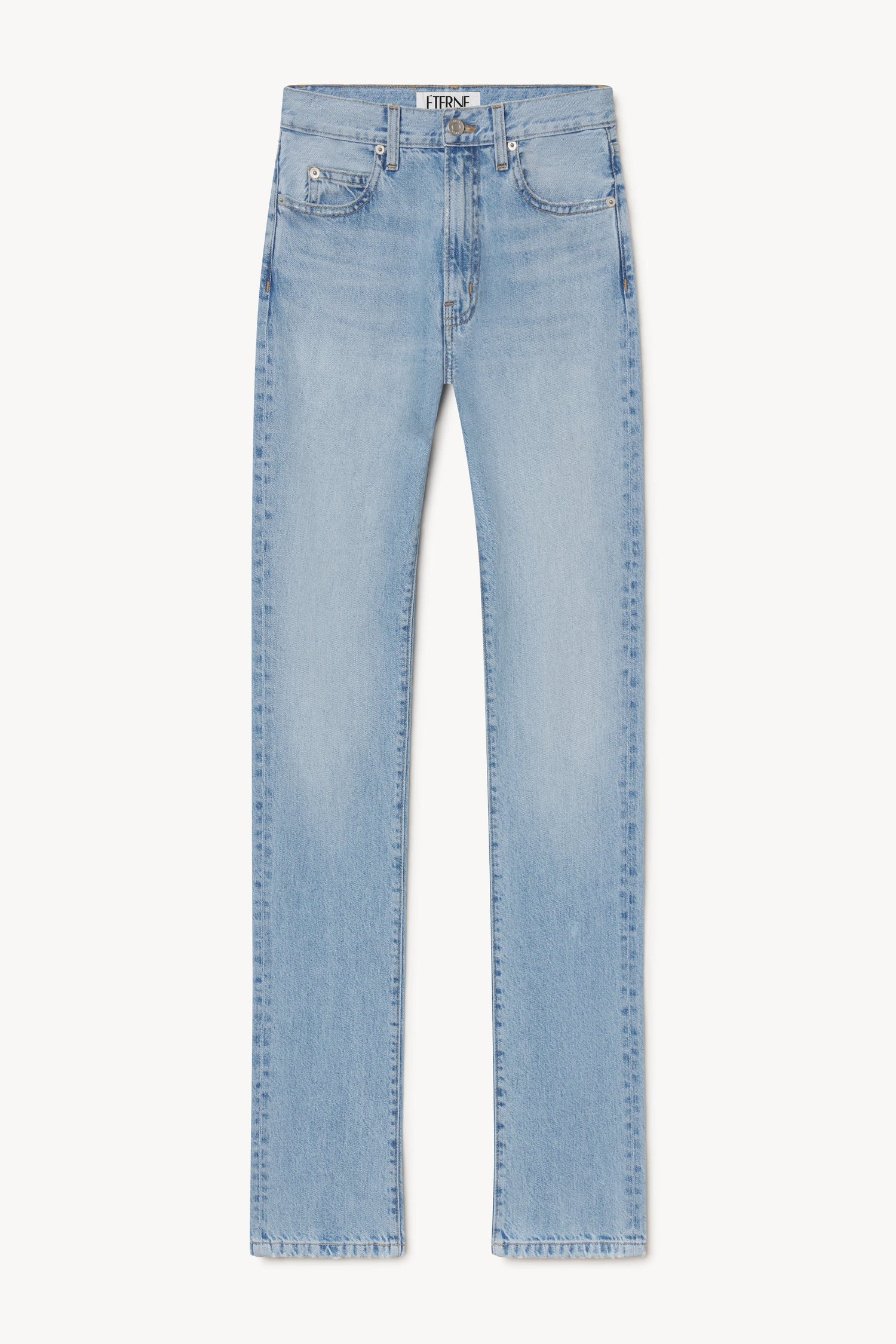 Eterne Jeans Eterne - Chloe straight jean in light indigo