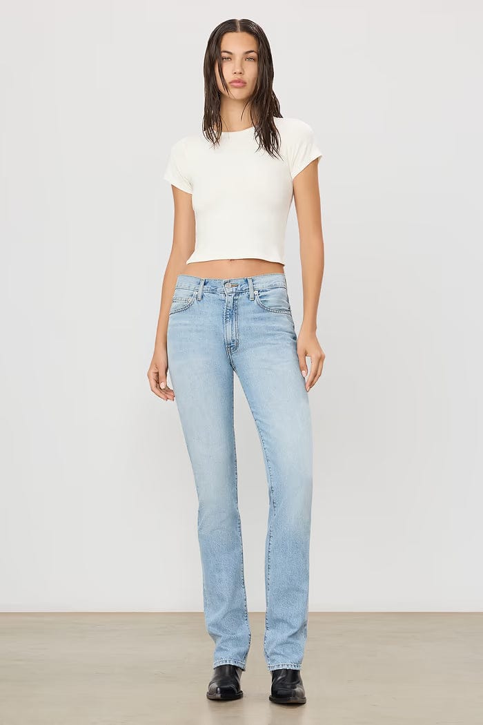 Eterne Jeans Eterne - Chloe straight jean in light indigo