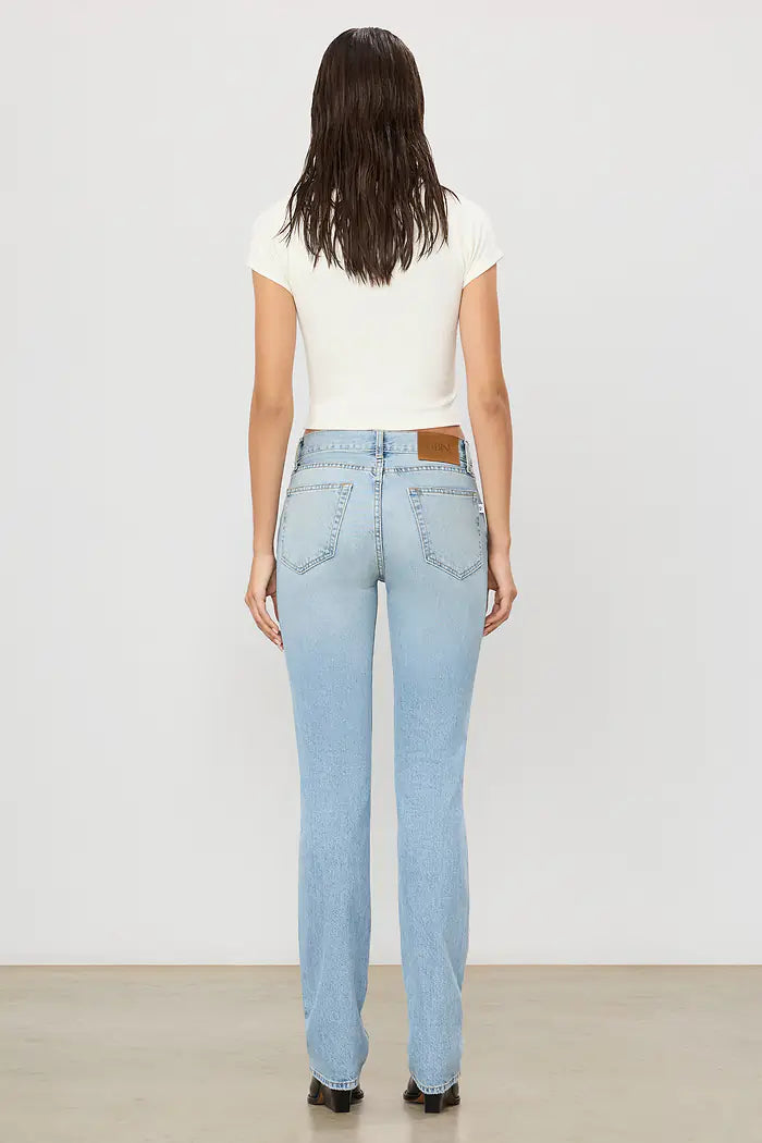 Eterne Jeans Eterne - Chloe straight jean in light indigo