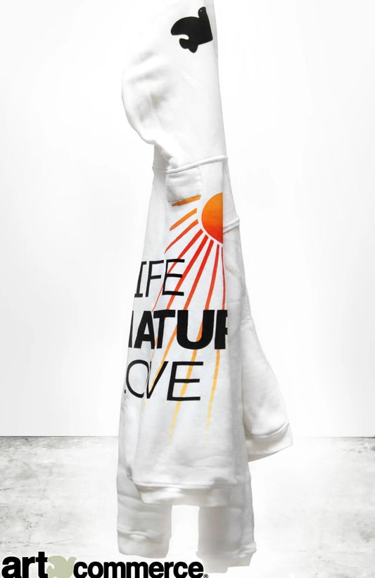 FREECITY Jackets Freecity  - Fluff Zip Hoodie - white out