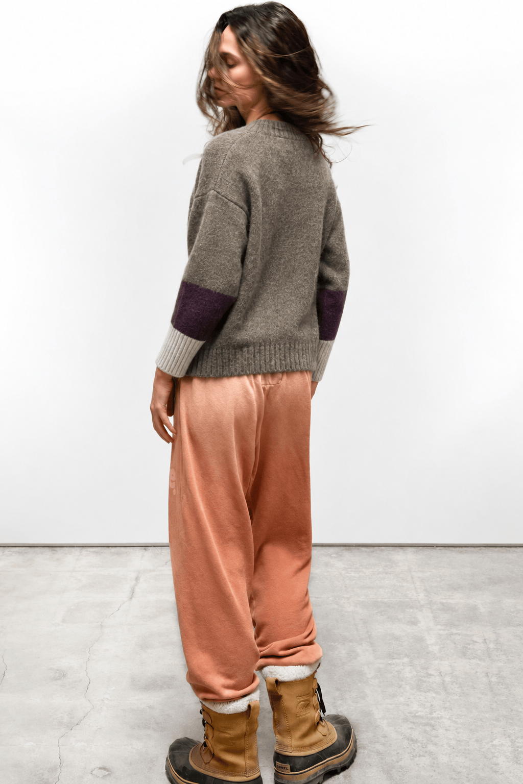 FREECITY Knitwear Freecity - cashmere lux cardigan in twigs mix up