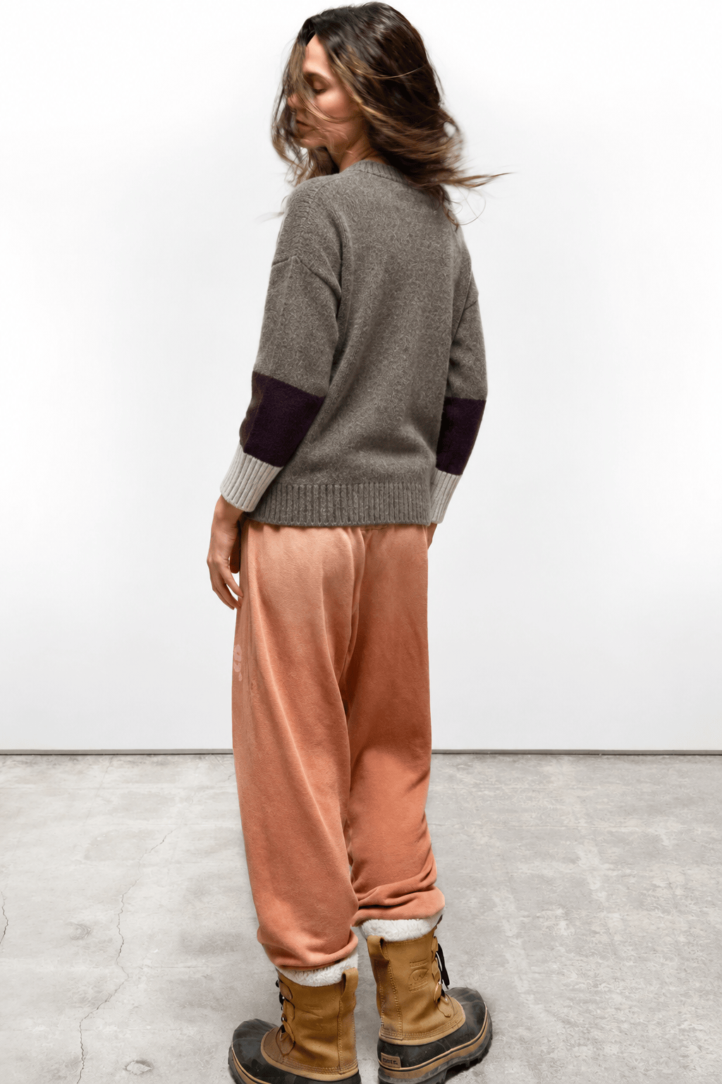 FREECITY Knitwear Freecity - cashmere lux cardigan in twigs mix up