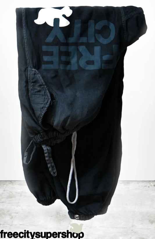FREECITY Sweaters FLAP/SNAP FREECITY MATTE/SATIN AIRJUMP pant - Superblack
