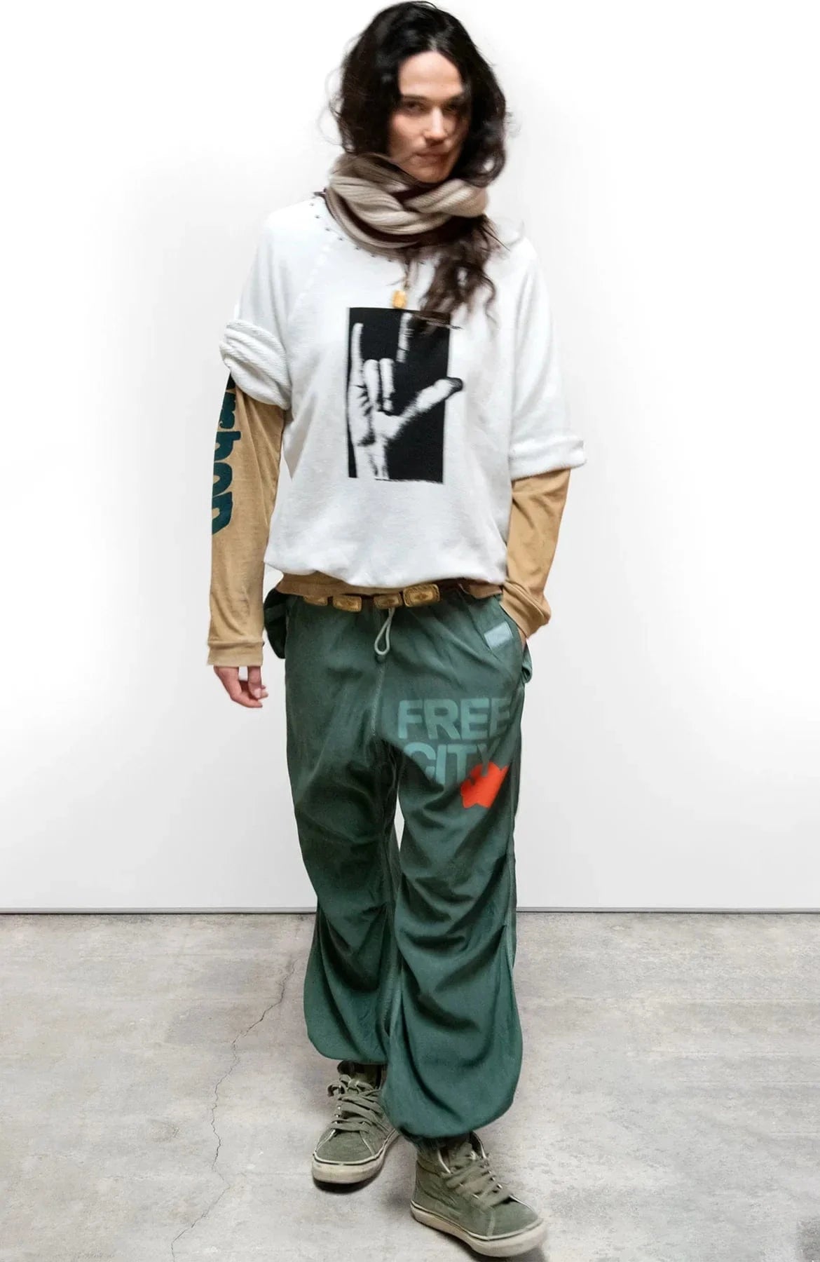 FREECITY Sweaters FLAP/SNAP FREECITY MATTE/SATIN AIRJUMP pant - Surplus