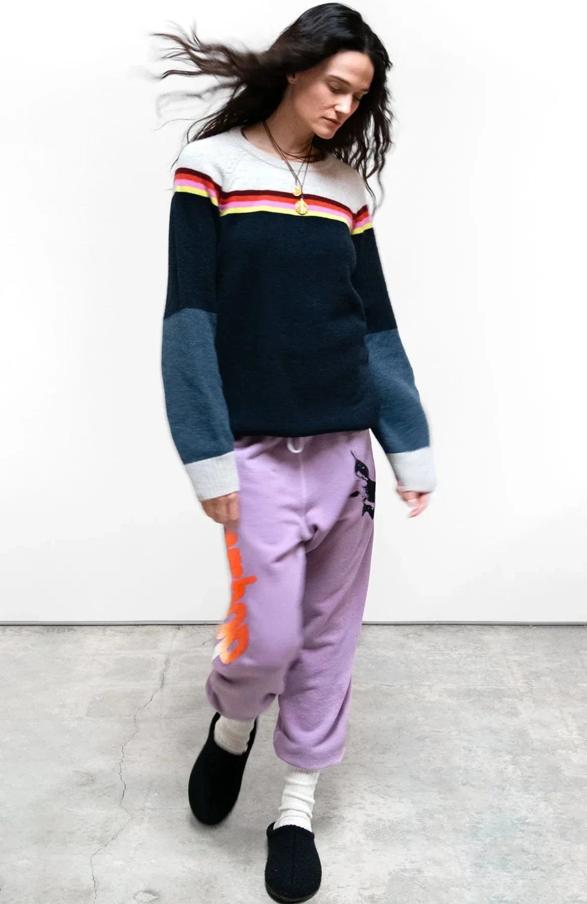 FREECITY Sweaters Freecity - Apres Powder Crew in midnight Mix