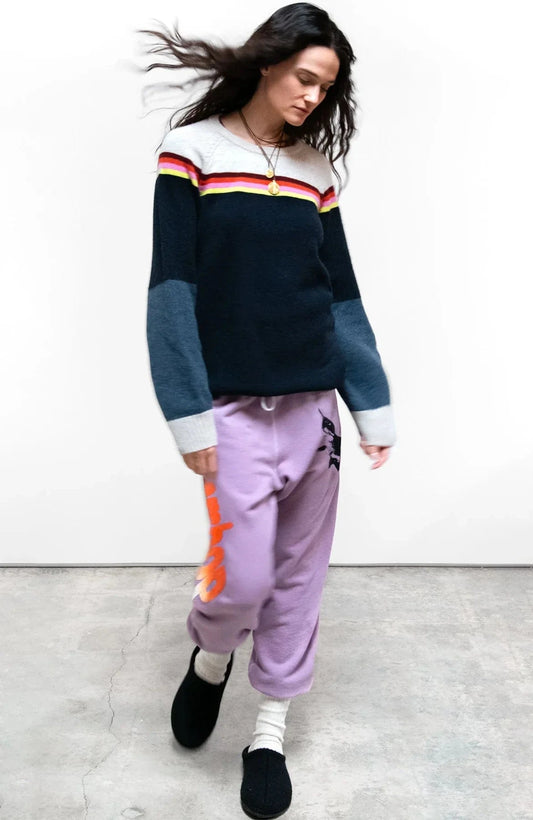 FREECITY Sweaters Freecity - Apres Powder Crew in midnight Mix