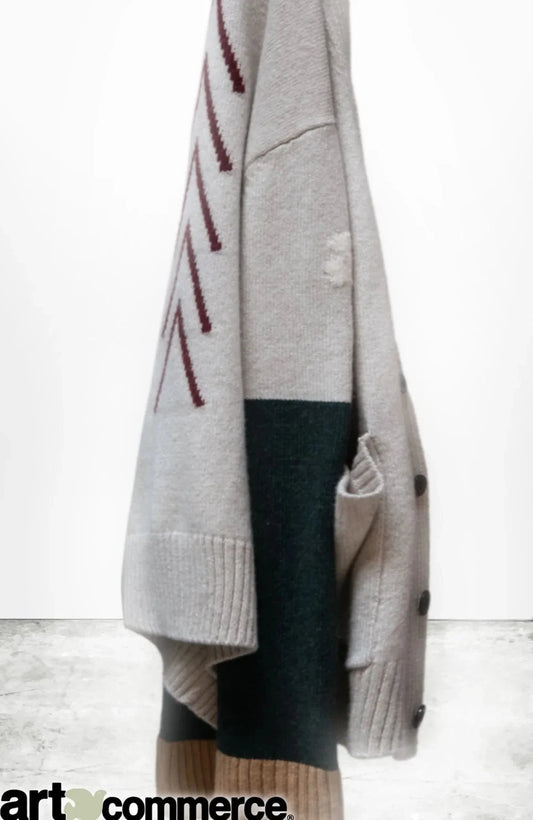 FREECITY Sweaters Freecity - Arrows Cashmere in Natural mixup