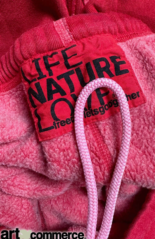 FREECITY Sweatpants Freecity Circa'99 Og Letsgo Oldschool Polyblend/Fluff Sweat - Artyard Red