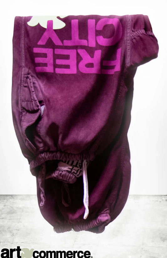 FREECITY Sweatpants Freecity - Flap Snap Air Jump Pants in Deeplove