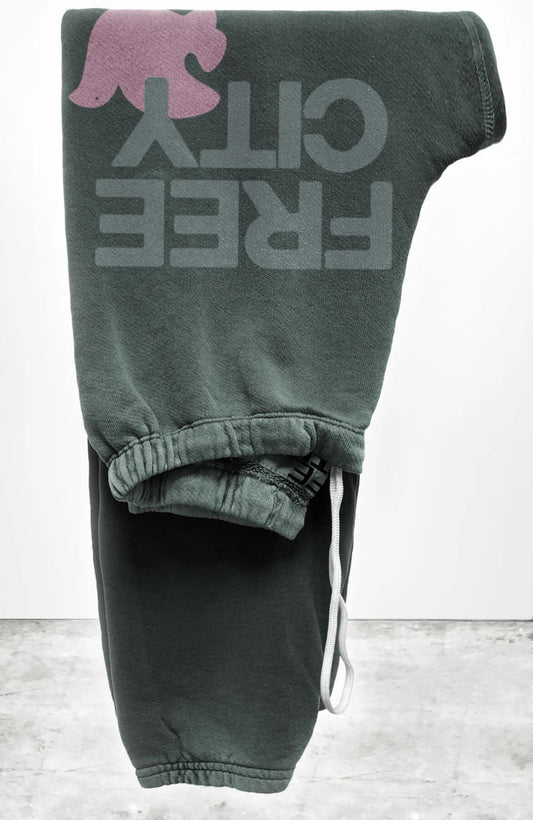 FREECITY Sweatpants Freecity - Large Logo Sweatpants in Tent