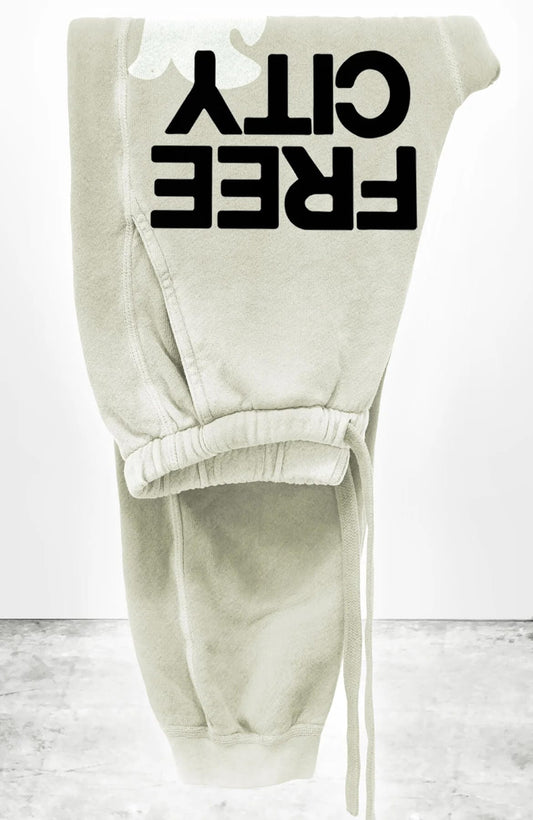 FREECITY Sweatpants FREECITY LARGE SUNFADES pocket sweatpant - Bones