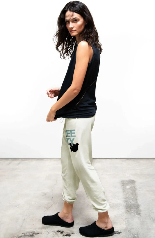 FREECITY Sweatpants Freecity - Large Sweatpants in Bones