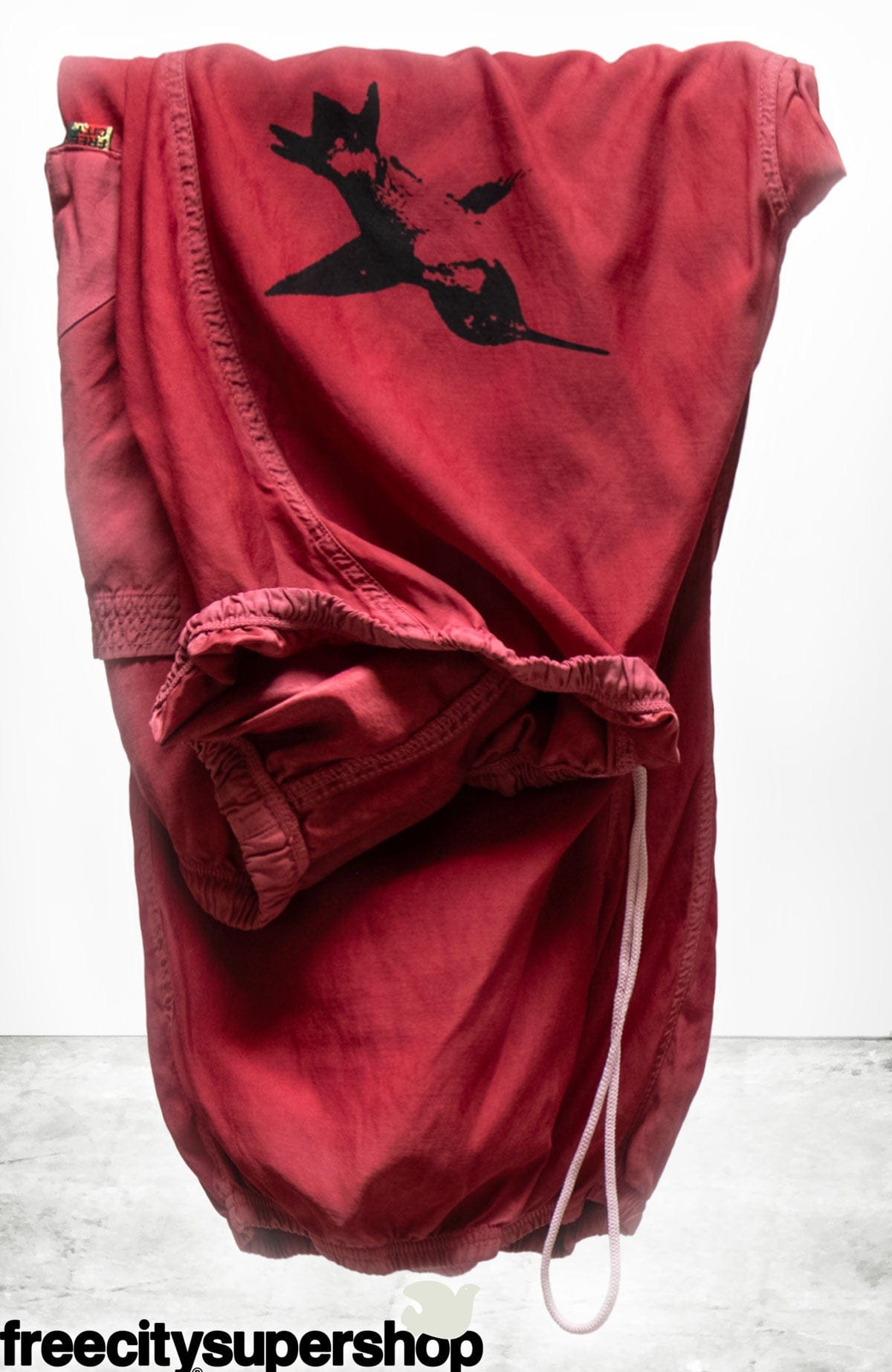 FREECITY Sweatpants Freecity - LNL Sparrow Drawcord pant in Artyard Red