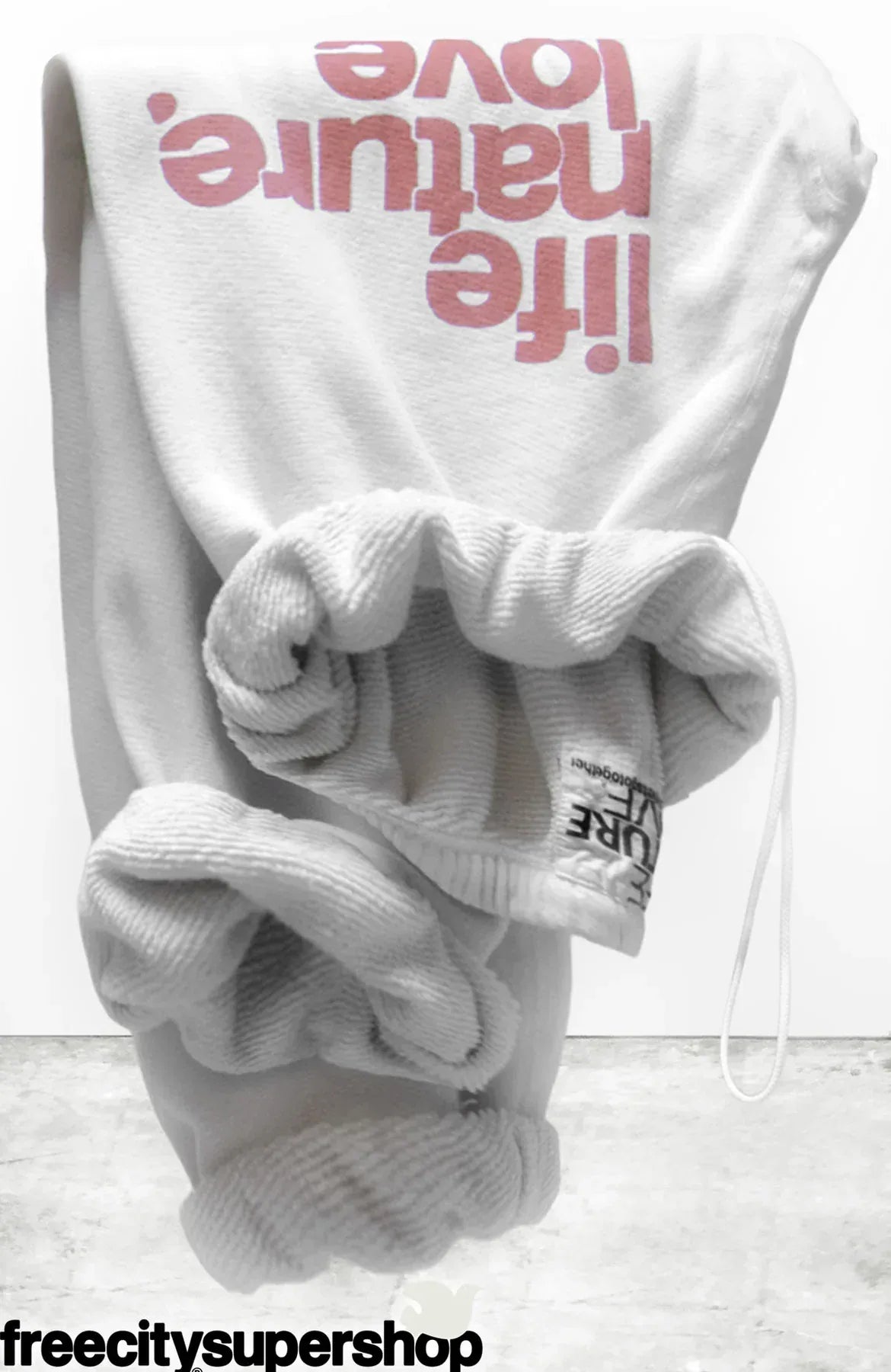 FREECITY Sweatpants Freecity - LNL SUPERVINTAGE YUMM OG sweatpant - Laundry whites