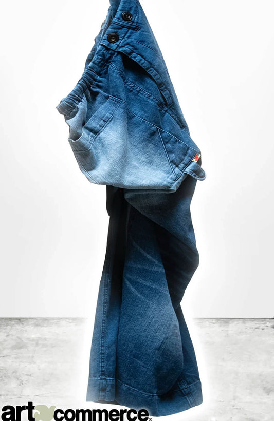 FREECITY Sweatpants FRENCH SAILOR JAPANESE/INDIGO pant - indigo2