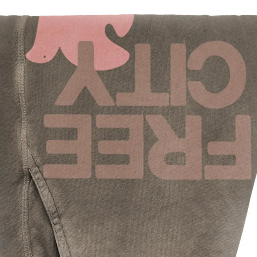 FREECITY Sweatpants XS Freecity - sunfades pocket sweatpants in Mud