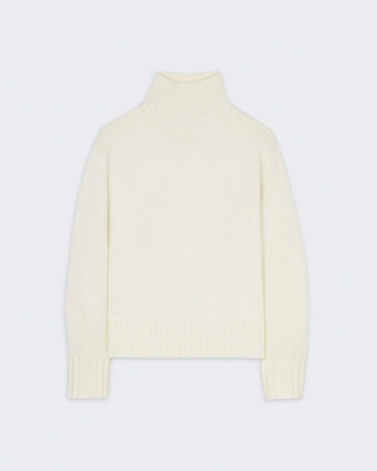 Guest In Residence Sweaters Guest In Residence - Cozy Turtleneck in cream
