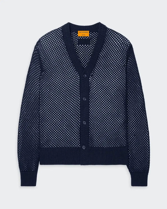 Guest In Residence Sweaters Guest In Residence - The Net Cardigan in Midnight
