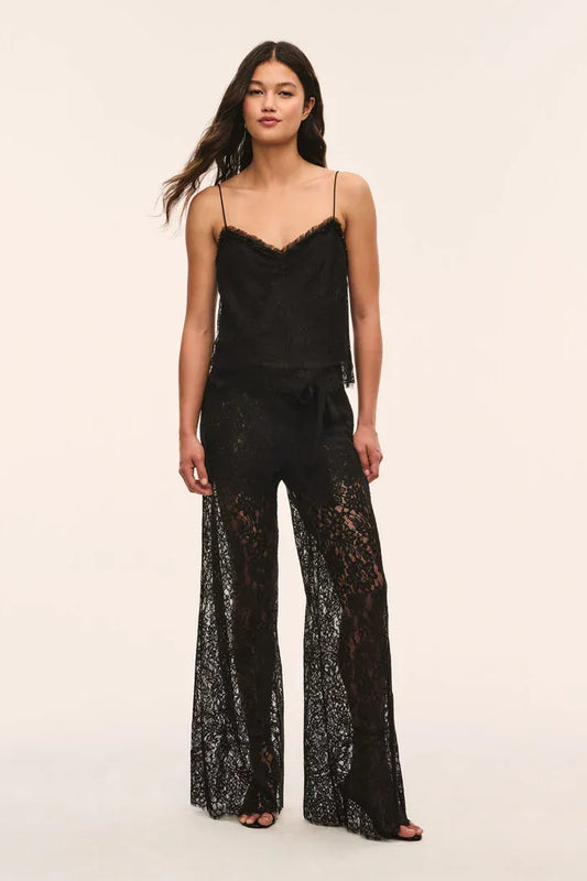 Love Shack Fancy Blouses Love Shack Fancy - Ferni top in black