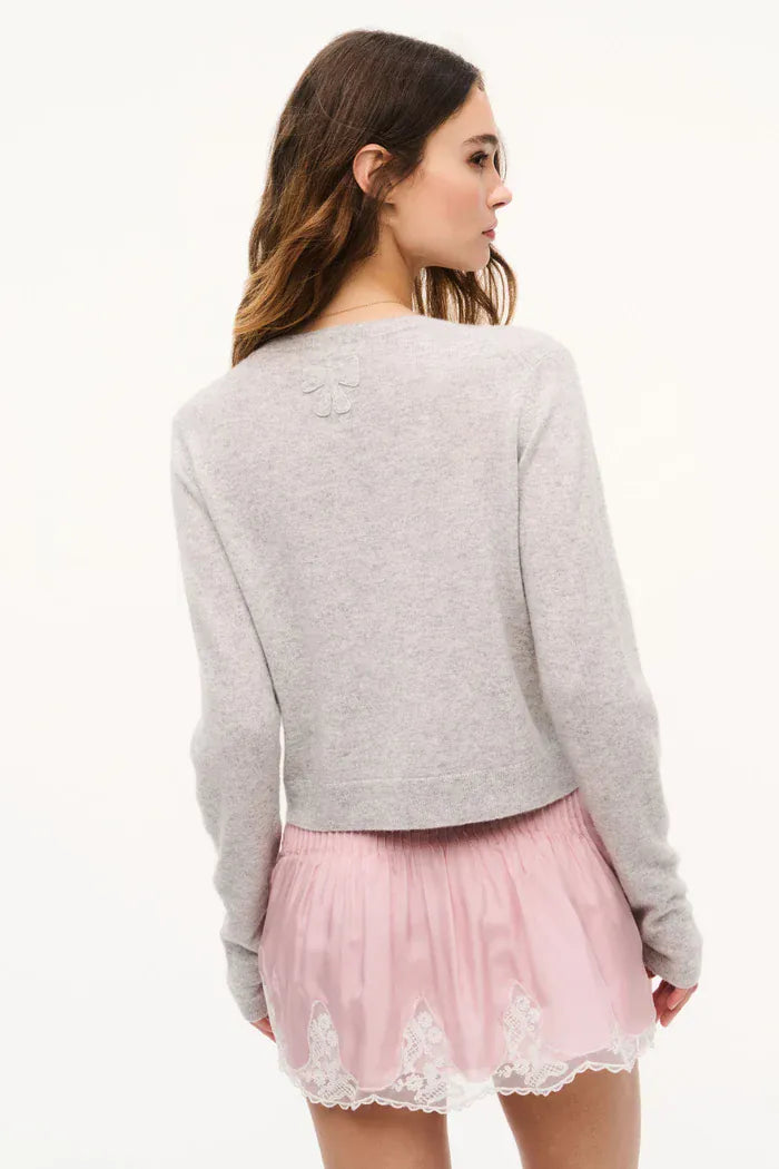 Love Shack Fancy Cardigan Love Shack Fancy - Cameryn Cardigan in Hearhstone