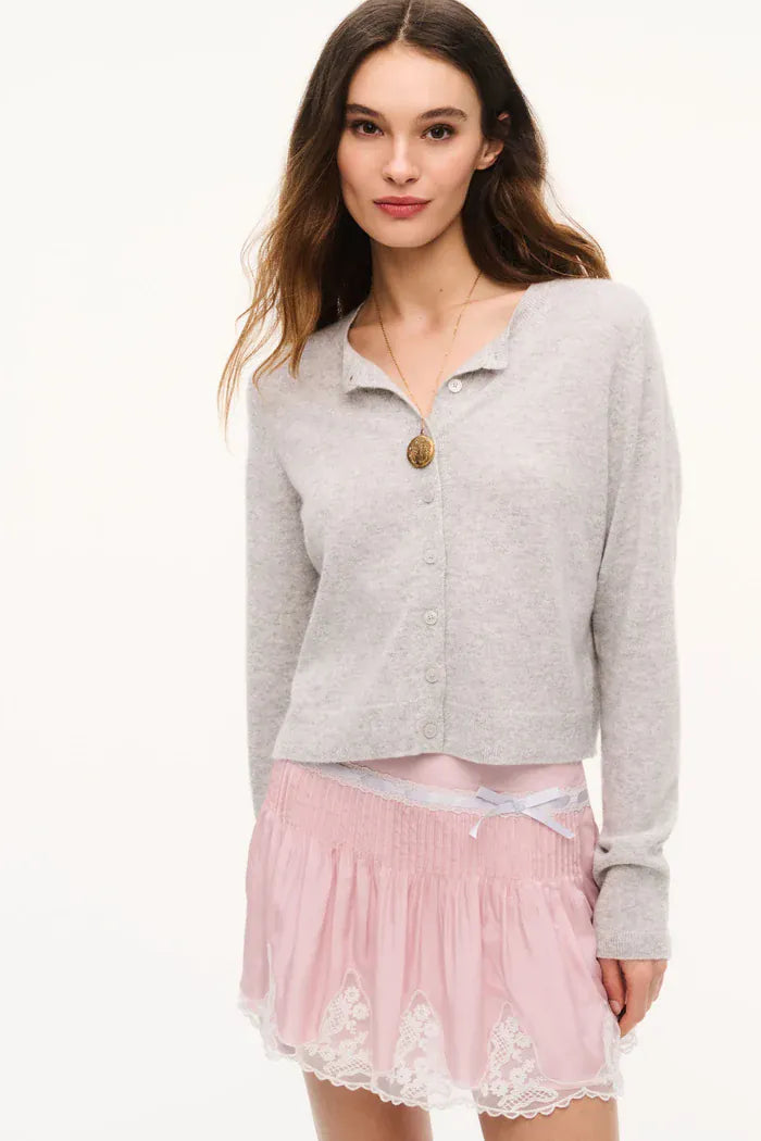 Love Shack Fancy Cardigan Love Shack Fancy - Cameryn Cardigan in Hearhstone