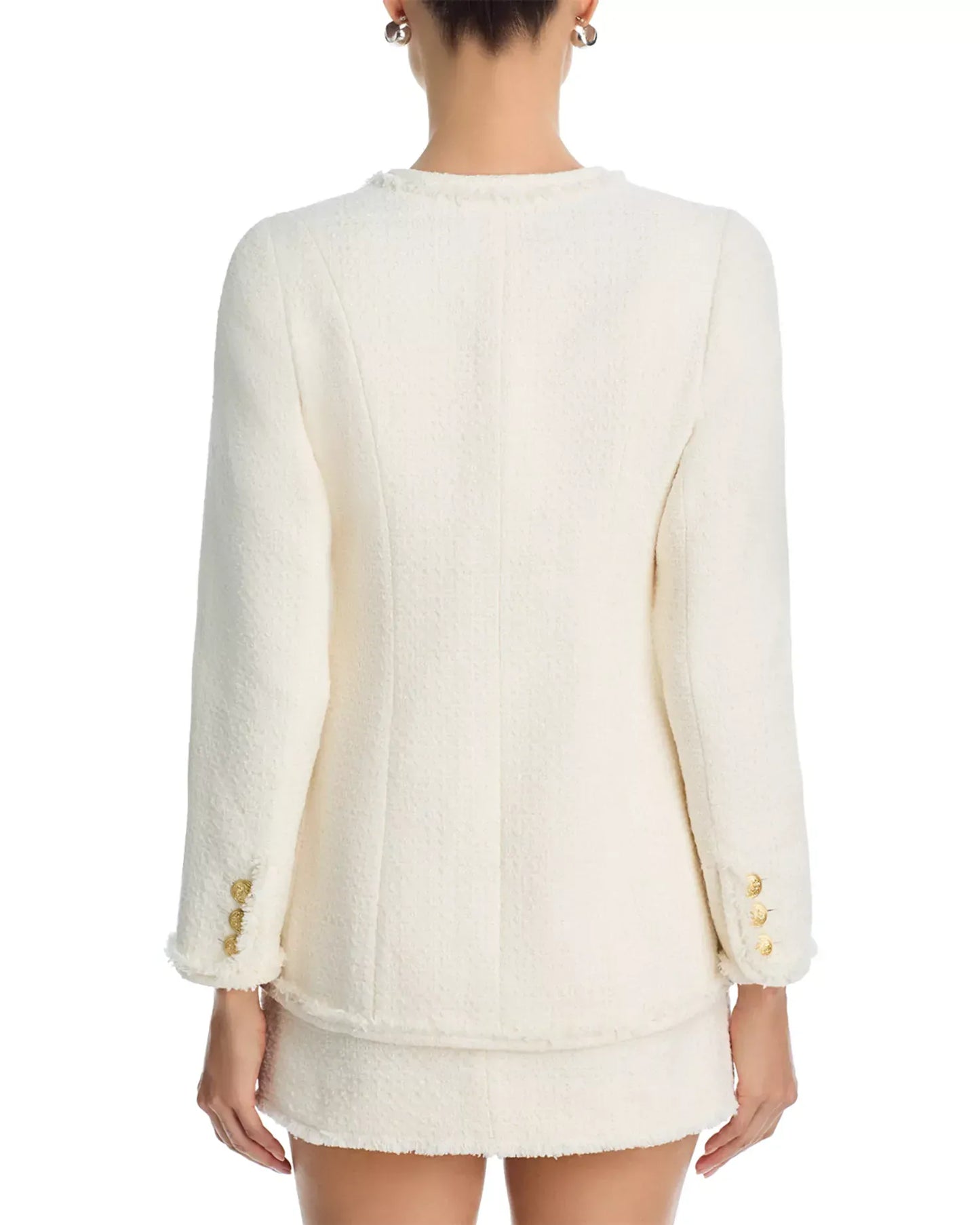 Love Shack Fancy Coats & Jackets Love Shack Fancy - Adrina Jacket in Cream