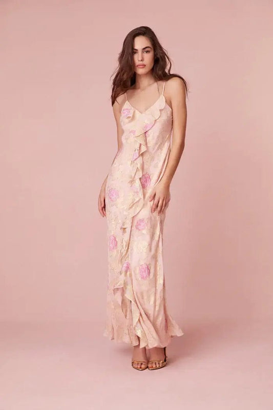 Love Shack Fancy Dresses 4 Love Shack Fancy - June dress in Magenta Marble