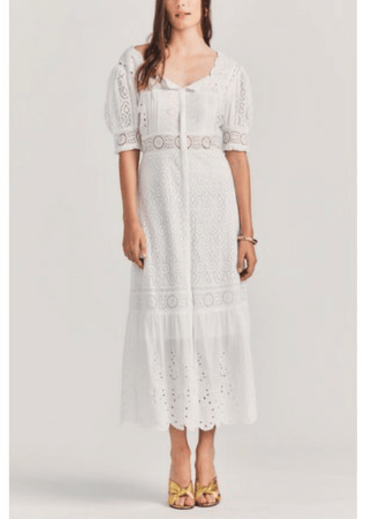Love Shack Fancy Dresses Love Shack Fancy - Helena dress in Antique white